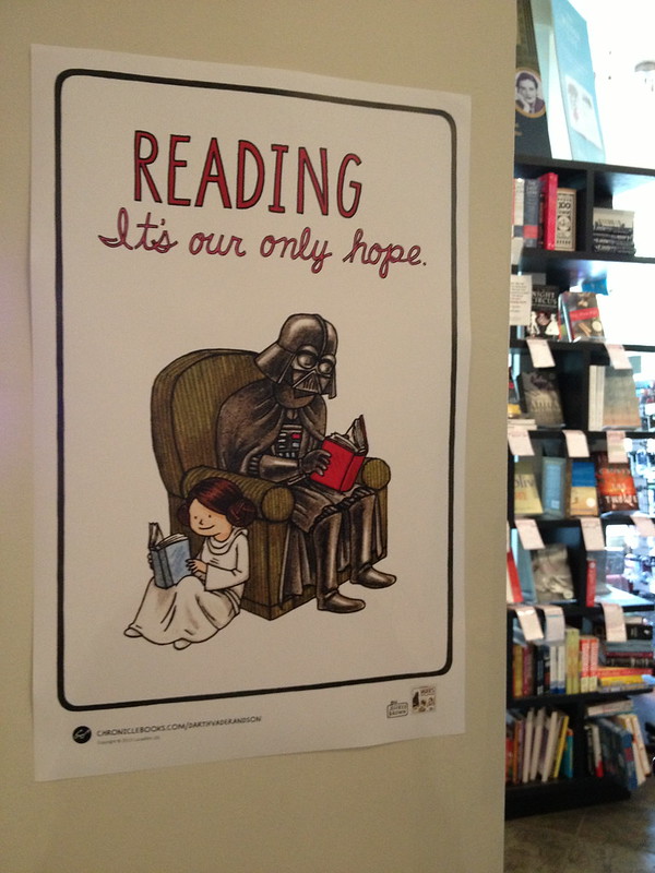 Reading; it's our only hope