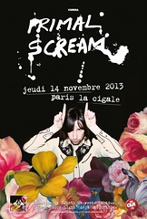 Primal Scream La Cigale Paris 2013
