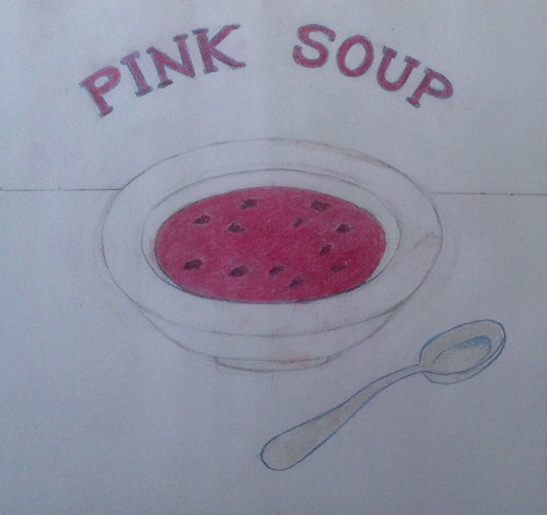 Pink Soup (Illustration as of February 10, 2014) by randubnick