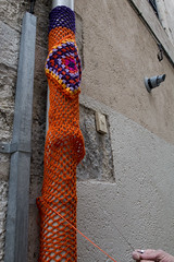 Yarn bombing Besançon 52
