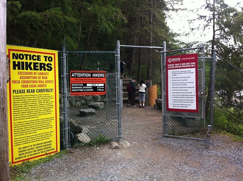 Start of the Grouse Grind