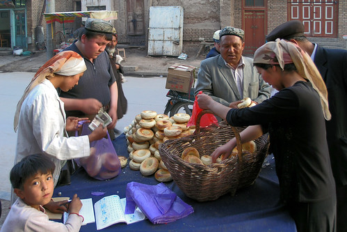 China - Kashgar - Bread Seller - 2
