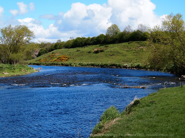 River Nore at Newtown Jerpoint, Kilkenny, Ireland