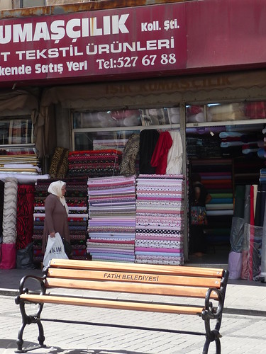 Fabric Shopping in Istanbul, Turkey