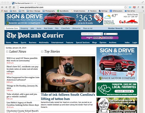 Cover of Post & Courier Screenshot