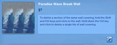 Paradise Wave Break Wall