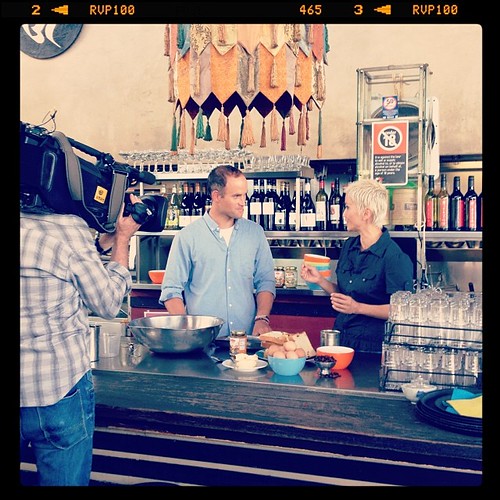 Behind the scenes with @jackiemsydney @morganburrett for #thetravelbug