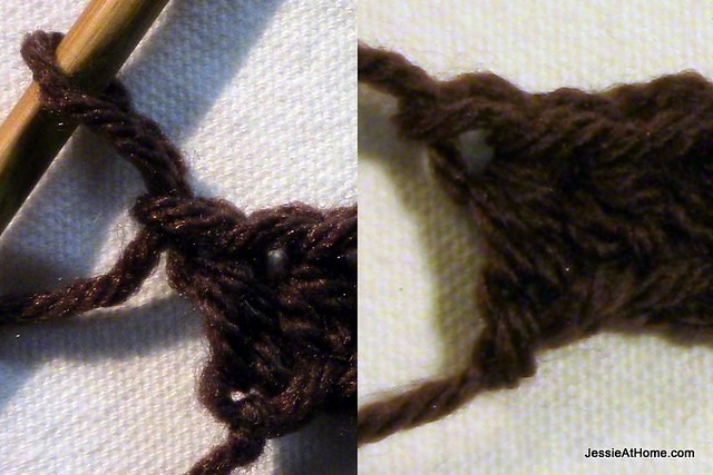 Joseph's-Puff-Stitch-Crochet-Blanket-End-of-row-1