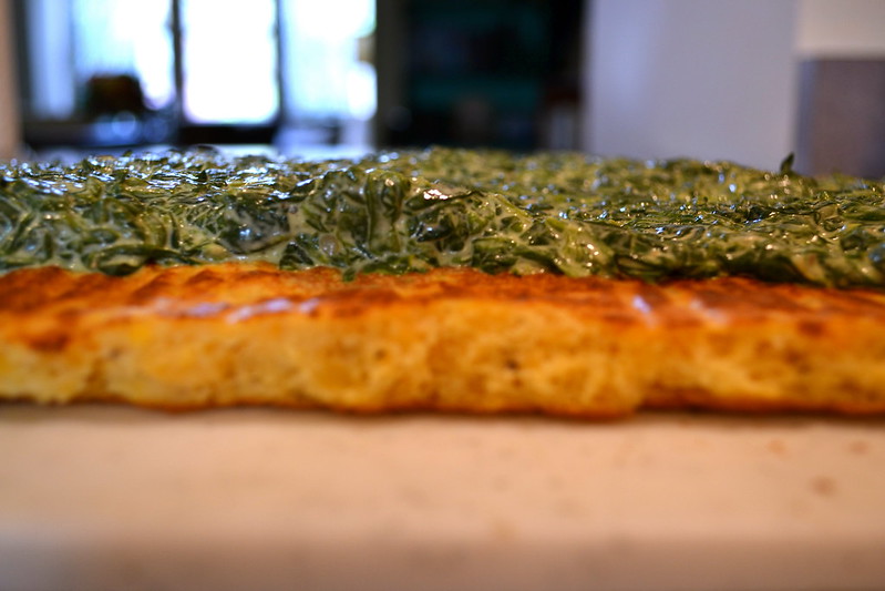 rutabaga roulade* with creamed spinach | things i made today