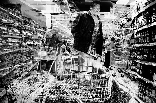 Supermarket Man by Allan1952