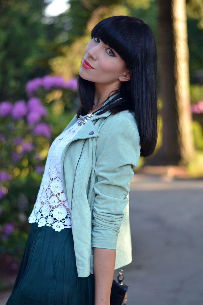 Sojeans green jacket outfit blogger 4