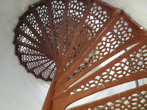 Lighthouse spiral stairs