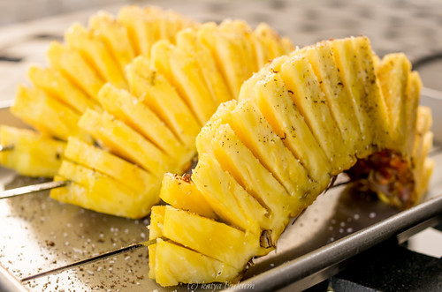 Aнанас недесертный Grilled Pineapple with Cheese