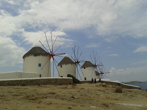 Windmills Mykonos by Just Daves Photos
