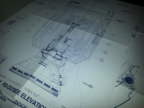Can't wait to frame our Star Wars blueprints for the office.