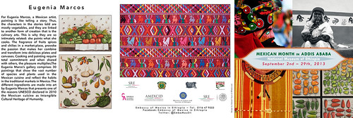 Información de las actividades de la segunda edición del Mes de México en Addis Abeba, Etiopia.