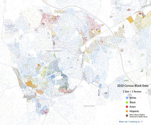 Race and density in the Triangle
