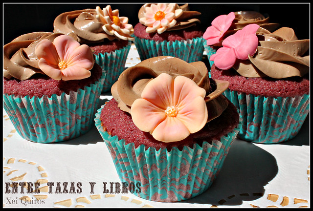 cupcakes con más flores