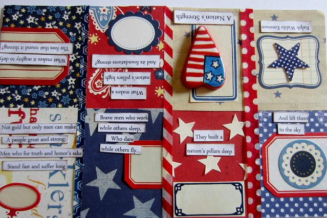 Red, White, & Blue Tiny Book 3