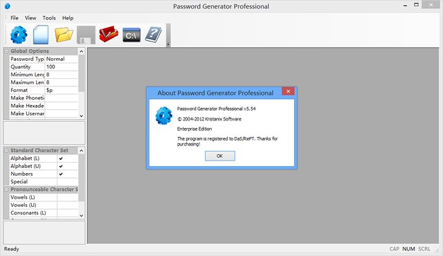 Password Generator Professional v5.54