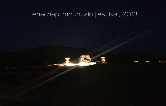 Tehachapi Mountain Festival 2013