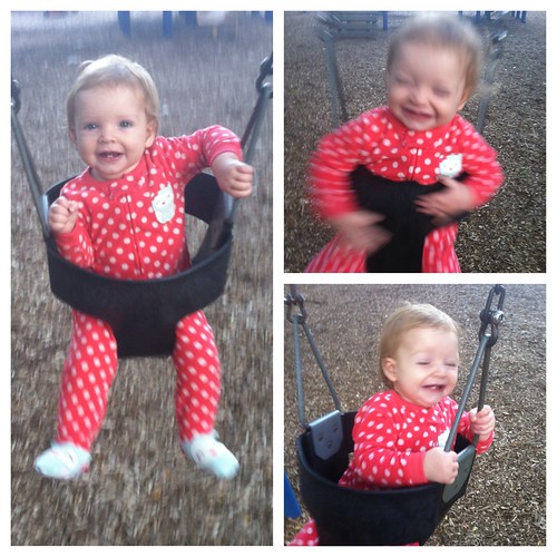 Swinging! Almost 10 months.