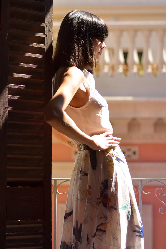 Chicwish skirt Barcelona outfit 8
