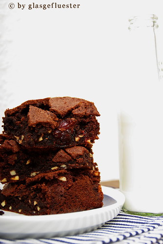 Cranberry Mandel Brownies by Glasgefluester 2