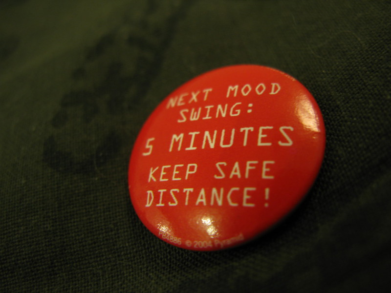 Next Mood Swing: 5 minutes keep safe distance !