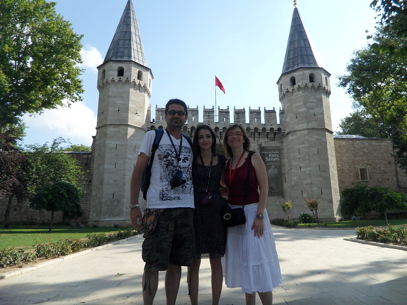 Puerta de acceso al Palacio Topkapi, Estambul.