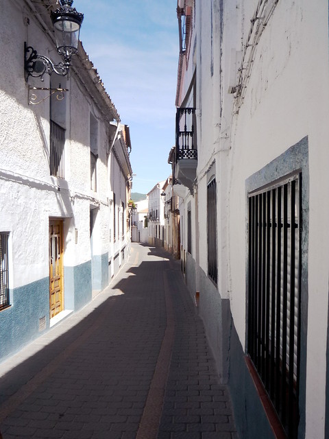 Weißes Dorf in der Sierra Segura