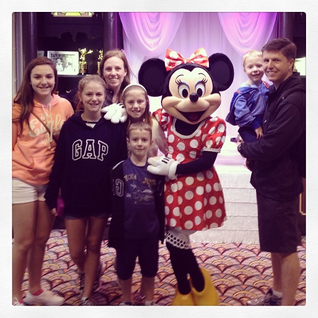 Minnie was there too!