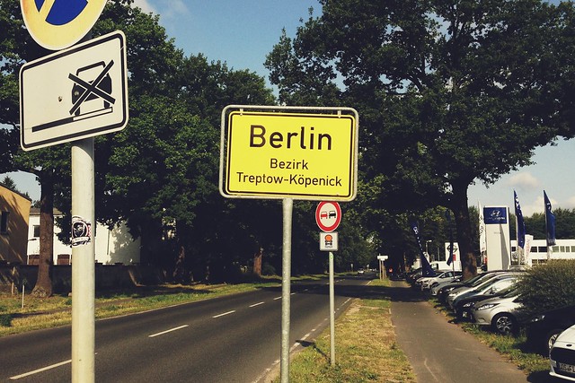 entering Berlin through Erken