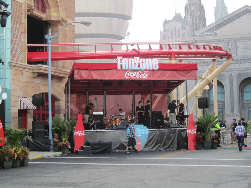 Coca-Cola Fan Zone Stage