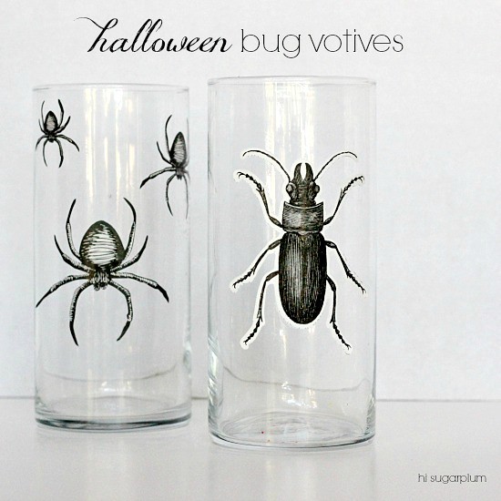 Hi Sugarplum | Halloween Bug Votives