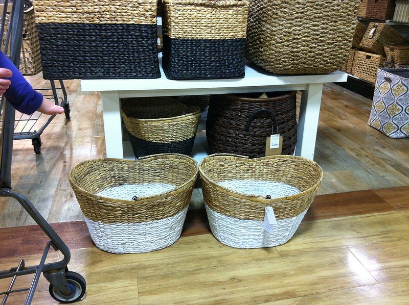 baskets at homegoods