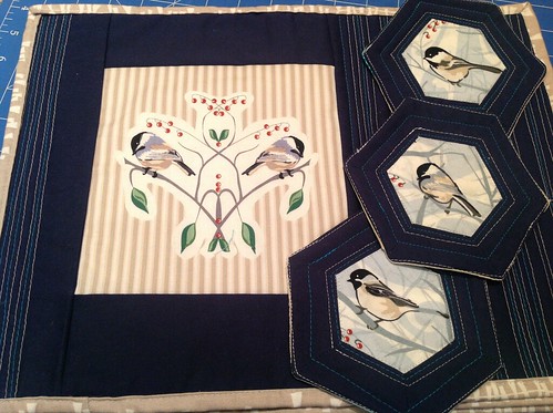 Placemats featuring birds