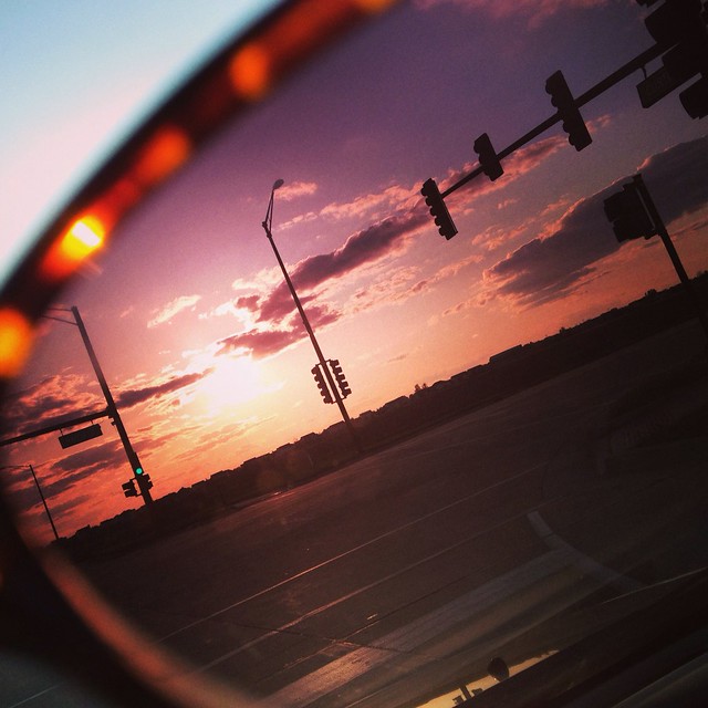 Through Rose Colored Glasses #sun #clouds