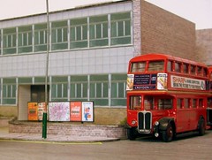 Brixton bus garage diorama