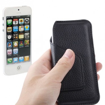 iPhone 5 Side Insert Black Case by gogetsell