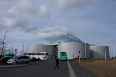 Edificio Perlan con vistas panorámicas de Reykjavík