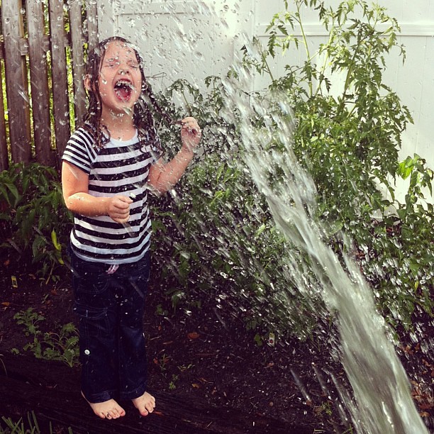 "water me too, momma!" #jonahbonahgarden2013
