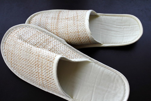 Bamboo slippers