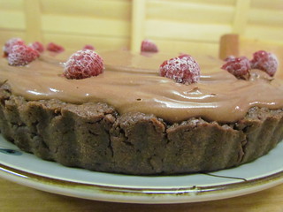 Tart - Chocolate Mousse Tart with Raspberries