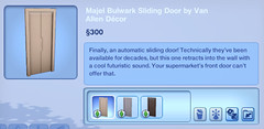 Majel Bulwark Sliding Door by Van Allen Decor
