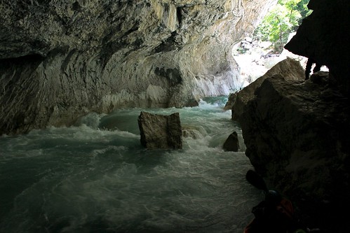 Rapids in caves