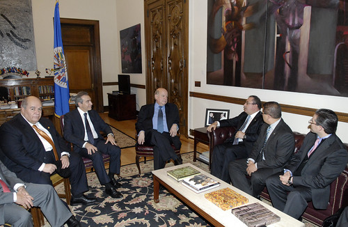 OAS Secretary General Discusses Public-Private Partnerships with Guatemalan Businessmen