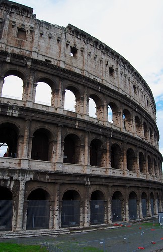 Outside the Colisseum