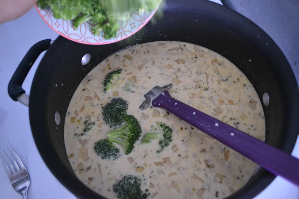 Parisa Soraya - Broccoli Cheddar Soup