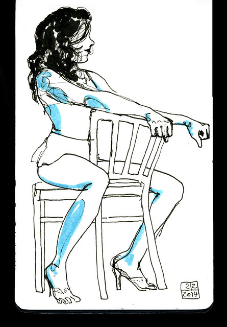 Dr. Sketchy Vancouver, February 2, 2014